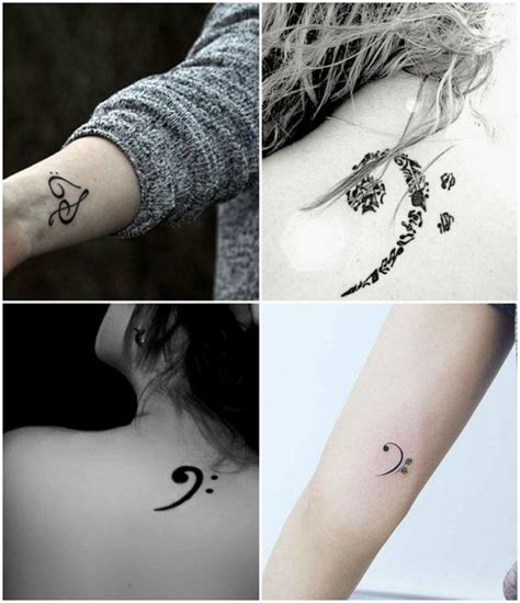 tatuajes de notas musicales y su significado|15 tatuajes de notas musicales que querrás hacerte y。